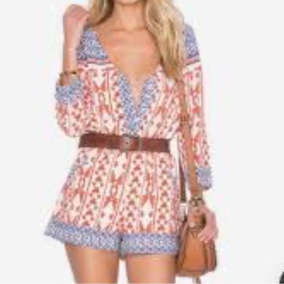 Sanctuary Red White and Blue Romper NWT - Picture 6 of 16